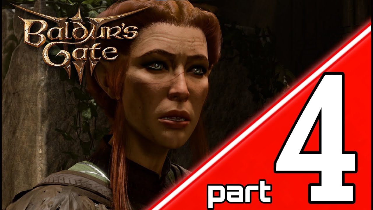 BALDUR'S GATE 3 Gameplay Walkthrough Part 4 (FULL GAME ) No Commentary - YouTube
