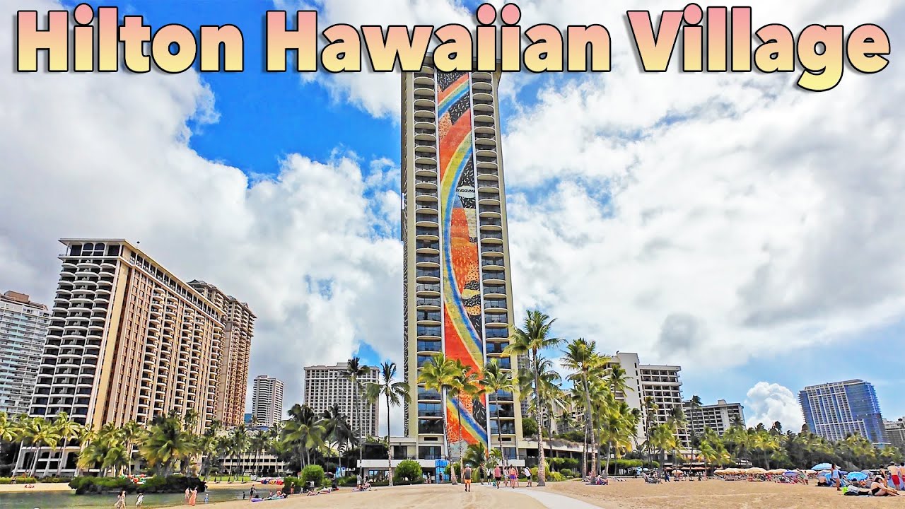 🌈 HAWAII TRAVEL 🌈 Walking To Hilton Hawaiian Village Resort in Waikiki Beach #hawaii #oahu #vacation