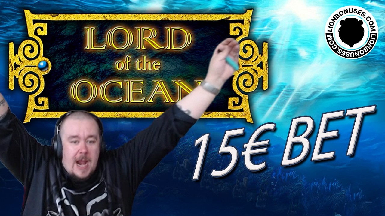 Lord Of The Ocean ★ 5 Ladys with 15€ Bet! ★ Vihislots Stream