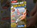 Perahu Mini dari Botol Bekas 🚤 Bisa Jalan di Air! DIY Mudah & Seru #diy #mainan #shortvideo #viral