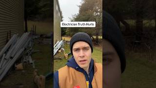 The real hard TRUTH of becoming an Electrician #bluecollar #motivation #electrician