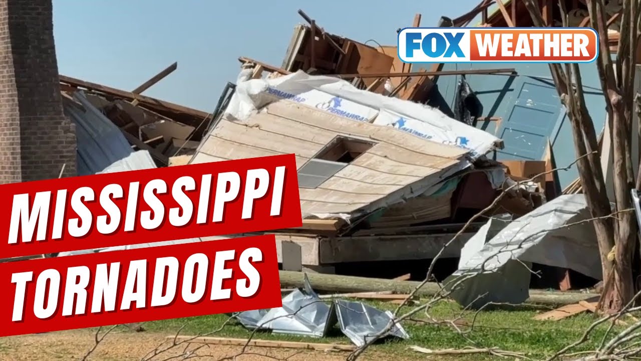 Mississippi Tornadoes Leave At Least 6 Dead As Cleanup Begins - YouTube