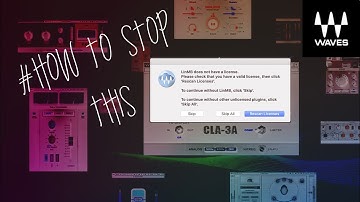 Remove Waves V9 V10 V11 Plug-ins Mac (How To)