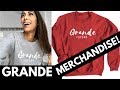 LAUNCHING OUR MERCHANDISE! #GrandeFuturo