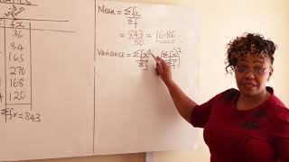 Form 4 Maths              Variance and Standard Deviation