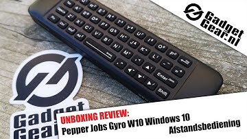 Pepper Jobs W10 Gyro Afstandsbediening voor Windows 10