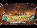 CONSTRUYO UNA CASA MEDIEVAL EN MINECRAFT 1.21.10