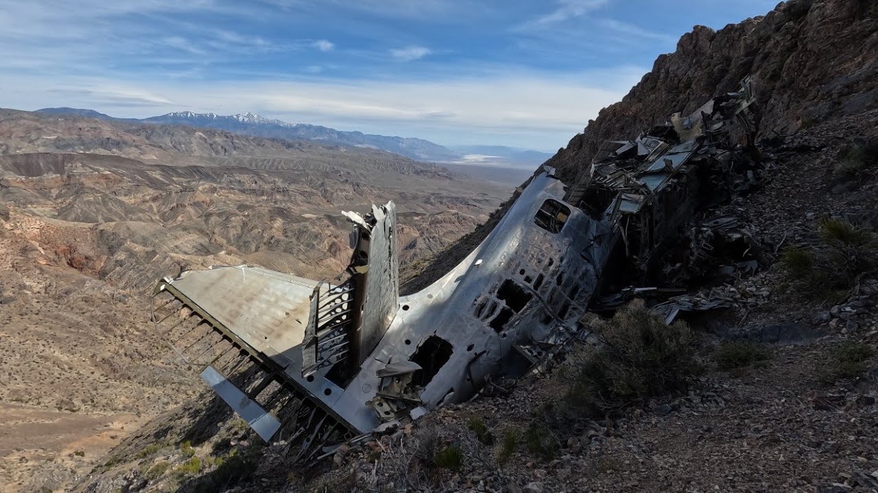 1950's cia plane wreck of an sa-16 albatross