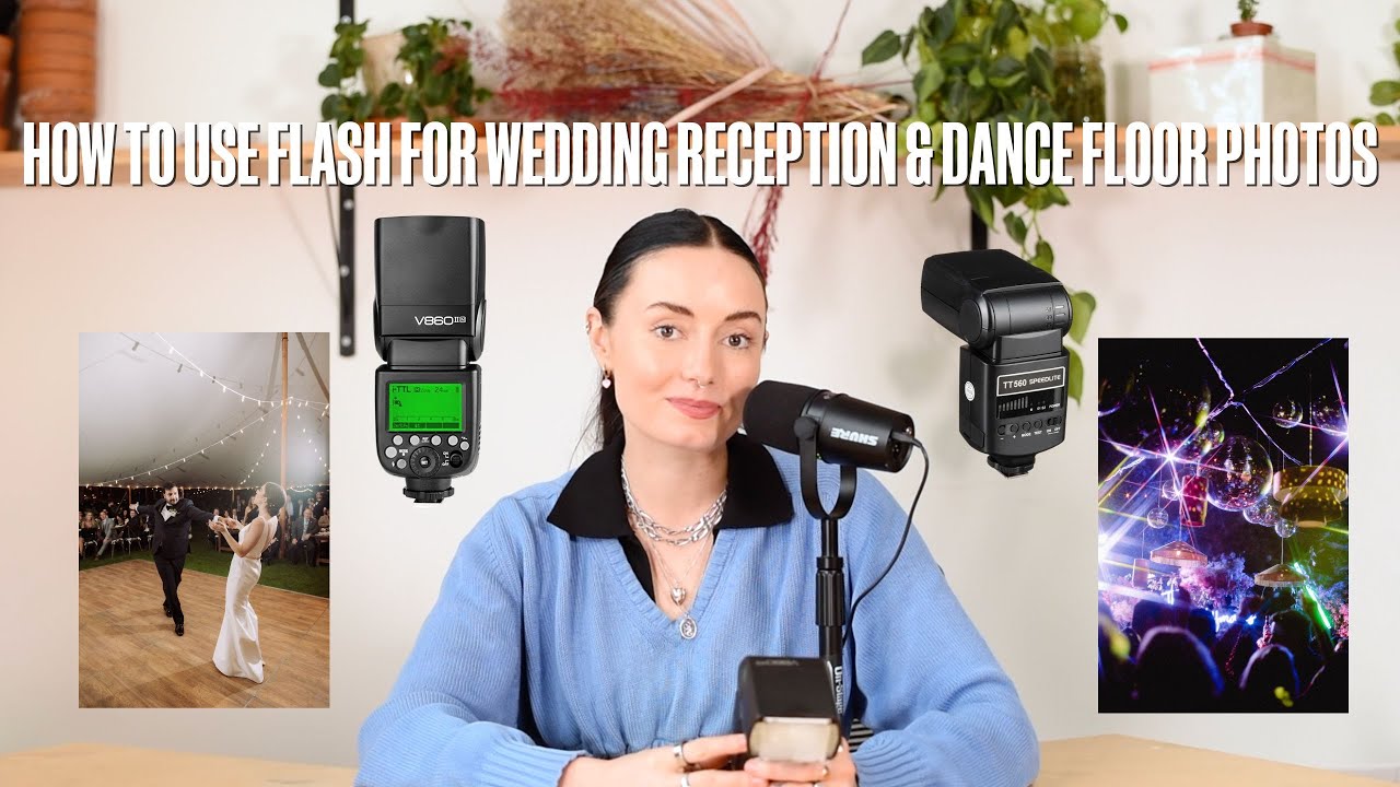 How to use Flash for Wedding Reception & Dance Floor Photos YouTube