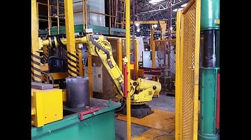 Magnetic Gripper for Robot in Automated Transfer Line | HVR MAG