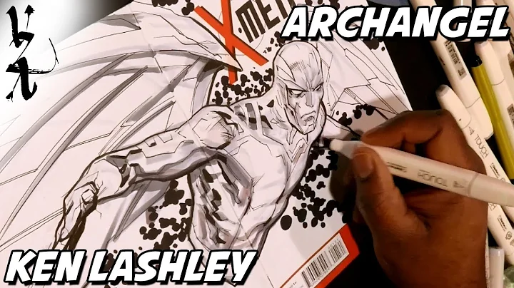 Ken Lashley drawing Archangel