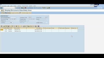 Display Document FB03  - 14