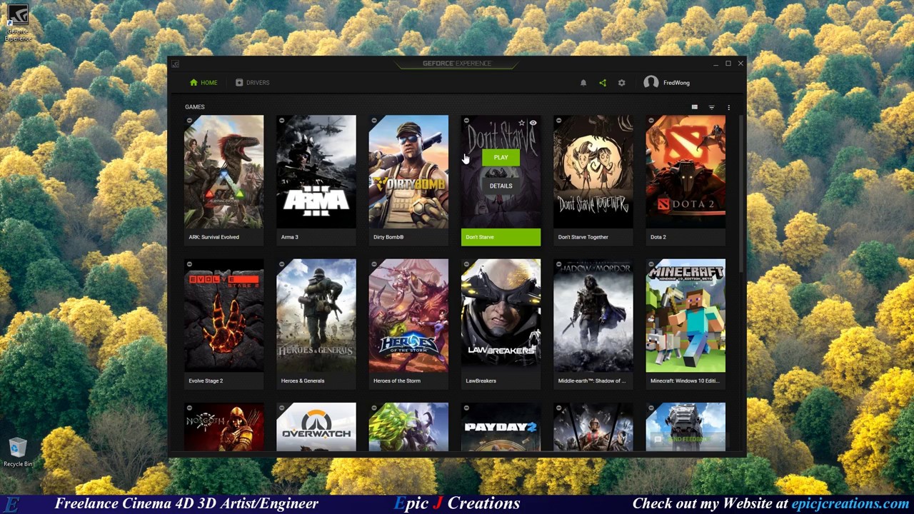 Download GeForce Experience