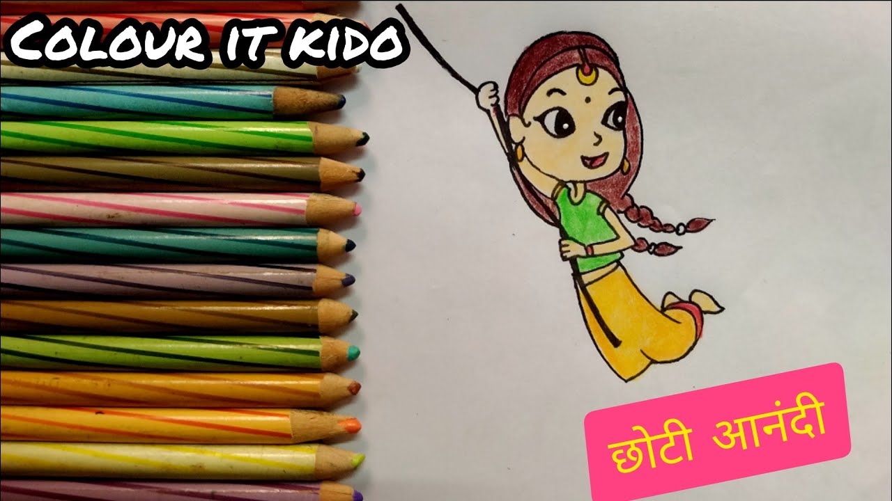 Chhoti Anandi Drawing | How to Draw Chotti Anandi easy - YouTube