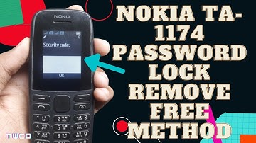 Nokia 105 TA-1174 Security Code Unlock  without box or paid tools(only use free tool)