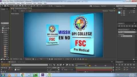 How to make Commercial Ad | After Effect CC 2015 | Part 2