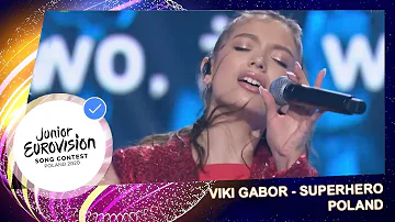 LIVE - Viki Gabor - Superhero - Szansa Na Sukces 2020 (Poland Junior Eurovision 2019)