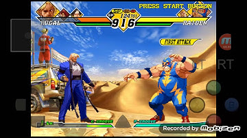 Android DC Emulator ReiCast Capcom vs. SNK 2 Game Play - 안드로이드 레이캐스트 캡콤 대 에스엔케이 2 게임 플레이