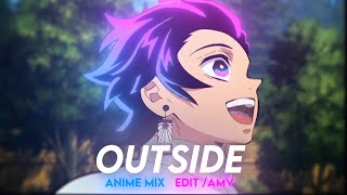 Outside || 200 Sub Special✨|| Anime Mix (AMV/EDIT) || ¬_¬