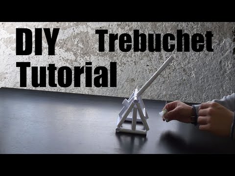 How To Make a Paper Trebuchet
