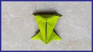 How To Make A Paper Jumping Frog - Origami Jumping Frog - Paper Activity by KidsPedia - Kids Songs & DIY Tutorials 1,557 views 4 years ago 3 minutes, 9 seconds