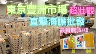 東京豐洲,員工限定🔥晨早3點😆海膽批發🥰：東京第一集~fishcutting香港海鮮~社長遊街市Seafood