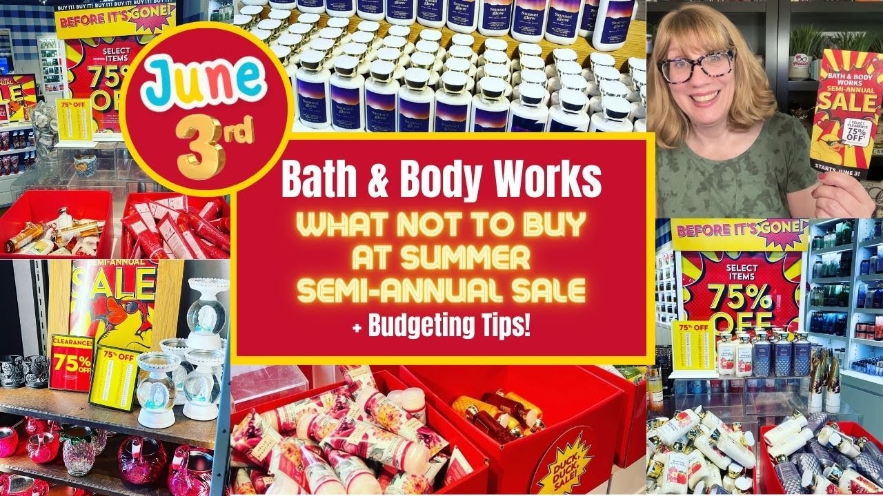 bath and body works summer sale