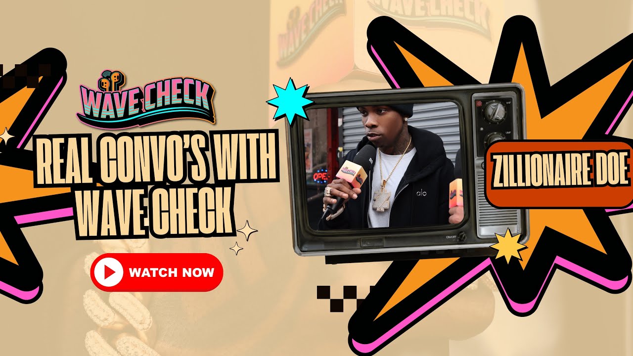 Real Convo’s with Wave Check | Zillionaire Doe talks New Dallas Movement, Signing with CMG & More!