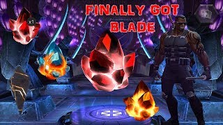 MARVEL CONTEST OF CHAMPIONS: Finally Got Blade | Crystals Opening Over 100 Crystals In Total MARVEL CONTEST OF CHAMPIONS: Finally Got Blade | Crystals Opening Over 100 Crystals In Total