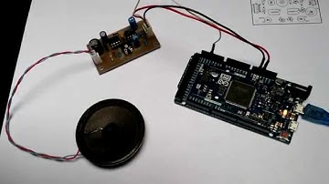 Audio amp for Arduino DUE