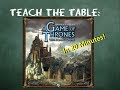 How to play A Game of Thrones: The Board Game (Second Edition) in 20 minutes