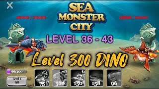 SEA MONSTER CITY | LEVEL 300 DINO ( STAGE 36 - 43 ) screenshot 1