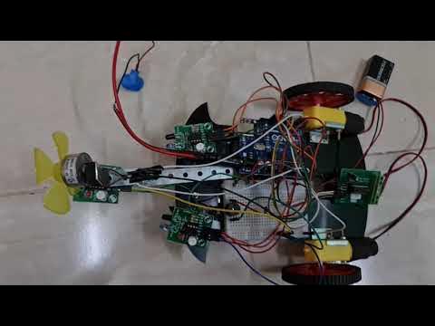 Arduino Fire Fighting Robot | Robotics Project | Get Updated Now - YouTube