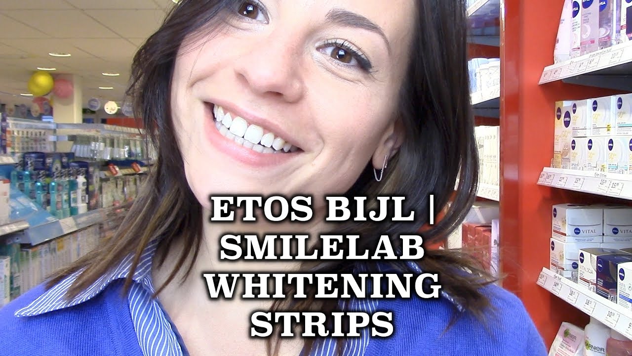 ETOS BIJL SMILELAB WHITENING STRIPS YouTube