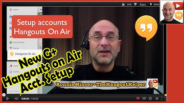 New Hangouts on Air Account Setup & Tutorial - Google+