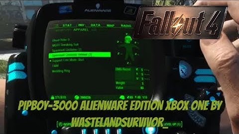 Fallout 4 Xbox One Mods|Pipboy-3000 Alienware Edition Xbox One