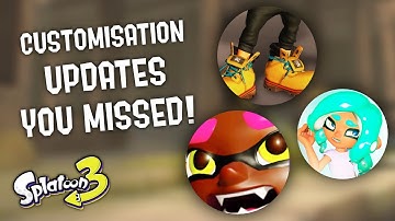 EVERY NEW Customisation Update & Feature in Splatoon 3 YOU Missed!