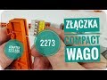 Złączka WAGO COMPACT seria 2273 + adapter montażowy.