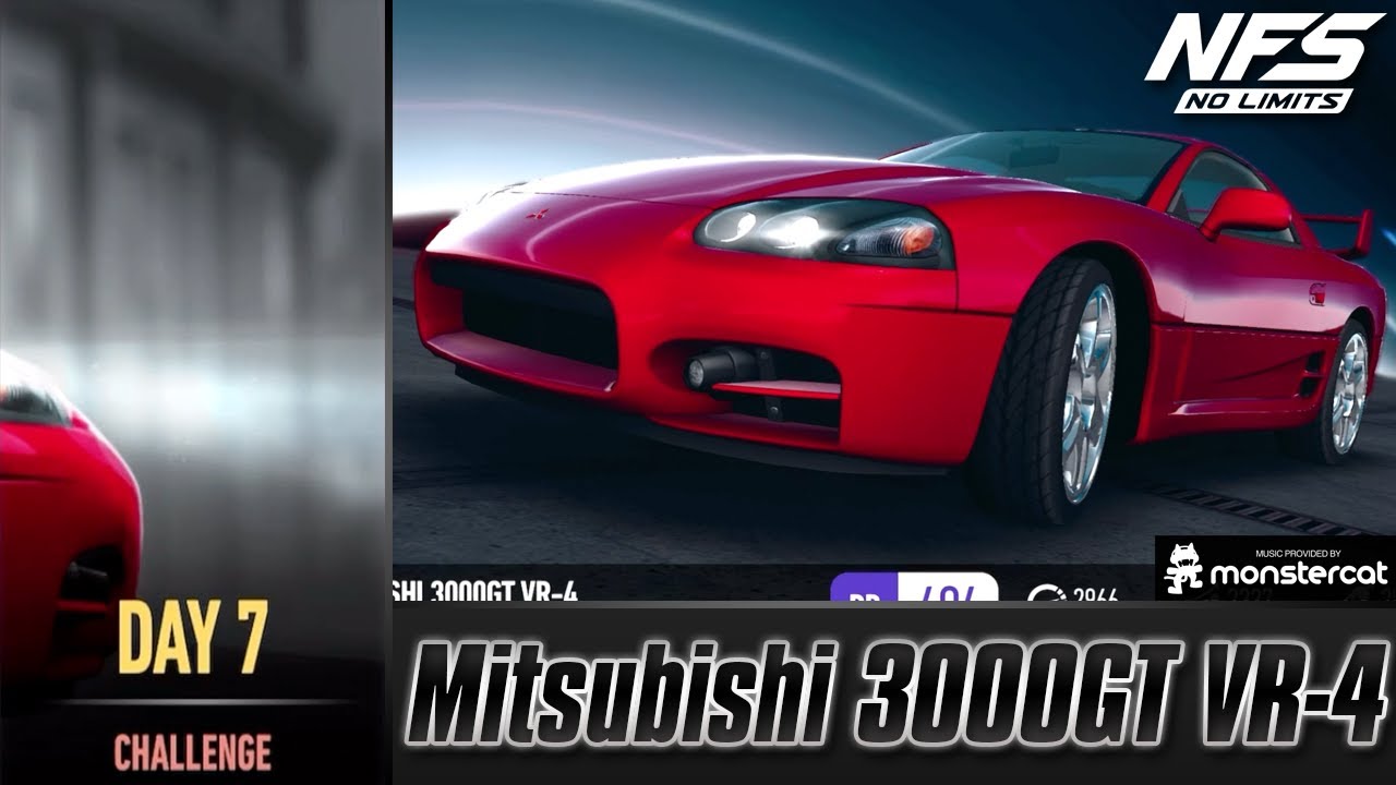 Need Speed No Limits Mitsubishi 3000GT VR-4 Proving Grounds (Day 7 - Challenge) - YouTube
