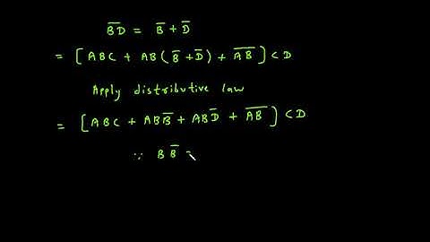Logic Simplification Using Boolean Algebra 4 | Electrical and Electronics Engineering