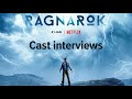 Ragnarok - cast interviews (english subtitles)