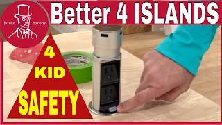 What is Best Place for Kitchen Island Outlet : Kitchen Renovation Tip Using Popup Outlet by HouseBarons 438 views 1 month ago 4 minutes, 11 seconds