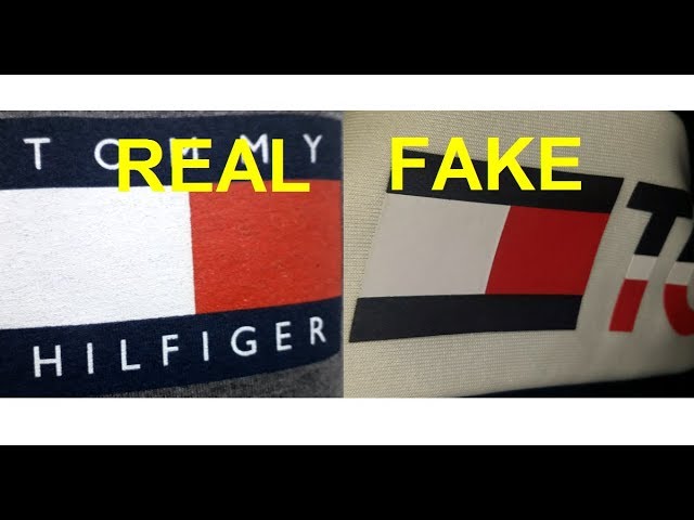 real tommy hilfiger vs fake