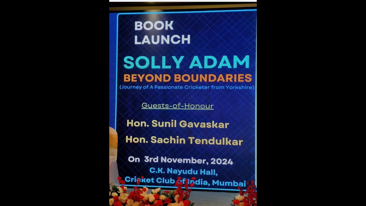 Solly Adam - Beyond Boundaries (A Passionate Cricketer From