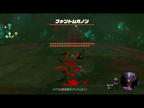 【ゼルダの伝説】ハイラル城地底のファントムガノン　ゼルダの伝説ティアーズオブザキングダムNintendo Switch 2 Edition #ゼルダの伝説 #ティアキン #zelda