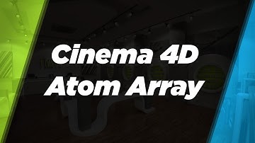 3D Fluff CINEMA 4D R12 Atom Array