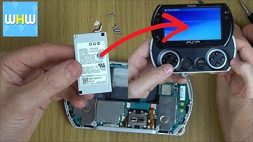 How To REPLACE BATTERY on PSP GO