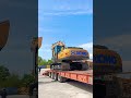 High-Speed Excavator Unloading | Safe Heavy Machinery Operation