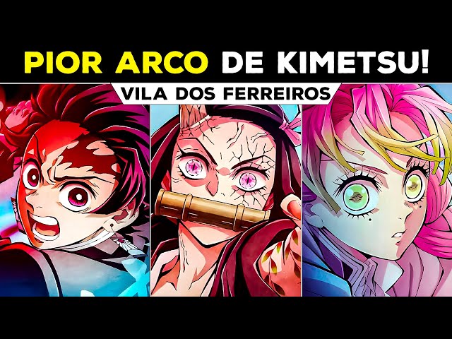 Demon Slayer: Kimetsu no Yaiba Arco do Vilarejo dos Ferreiros