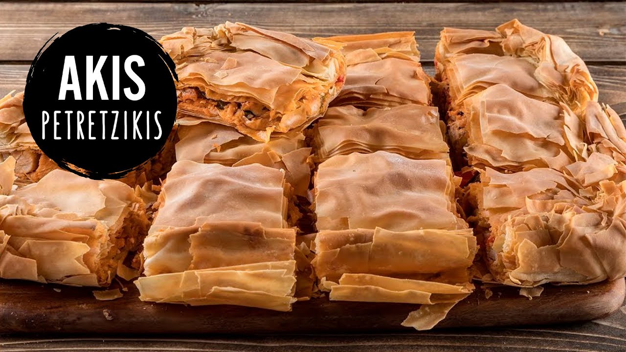 Greek Rustic Chicken Pie | Akis Petretzikis